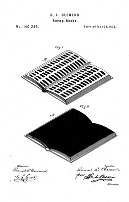 mark twain patent