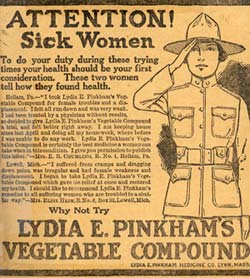 Pinkham Vegetable Compound