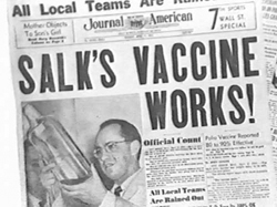 Polio Vaccine Newspaper