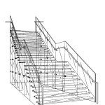 Jobs left no detail unnoticed when designing the staircase for Apple Stores.