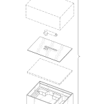 This iPod packaging is one of Apple's many patented packaging designs.