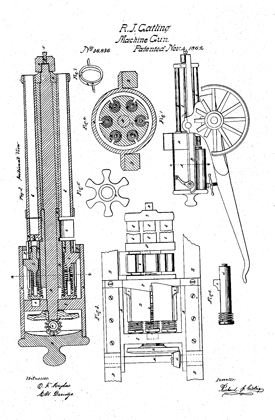 IMPROVEMENT IN REVOLVING BATTERY-GUNS