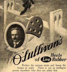 Today's question wasn't whether or not Humphrey O'Sullivan patented the rubber heel. It was WHEN... 