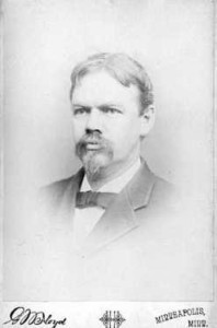 Cabinet photograph of Leroy Buffington 1895, Photographer: George W. Floyd