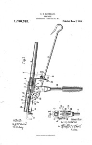 Taylor Fur Getter US Patent 1098742