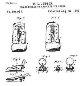 The Zipper Patent - Whitcomb L. Judson